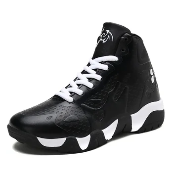 

High-top Basketball Shoes Kids Boys Breathable Anti-skid Basketball Sneakers Training Sports Footwear Boys Girls Basket Shoes