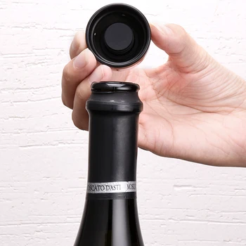 

CLITON Champagne Wine Stopper Mini Sparkling Wine Portable Kitchen Stopper Rotary Lock Bubbly Wine Plug Stopper Preservation
