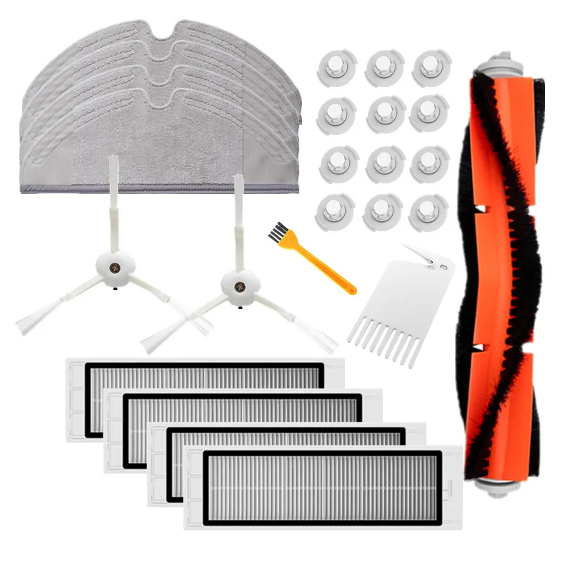

25PCS Roborock Vacuum Cleaner Accessory Replacement for Robot Roborock Vacuum Cleaner Parts Kit
