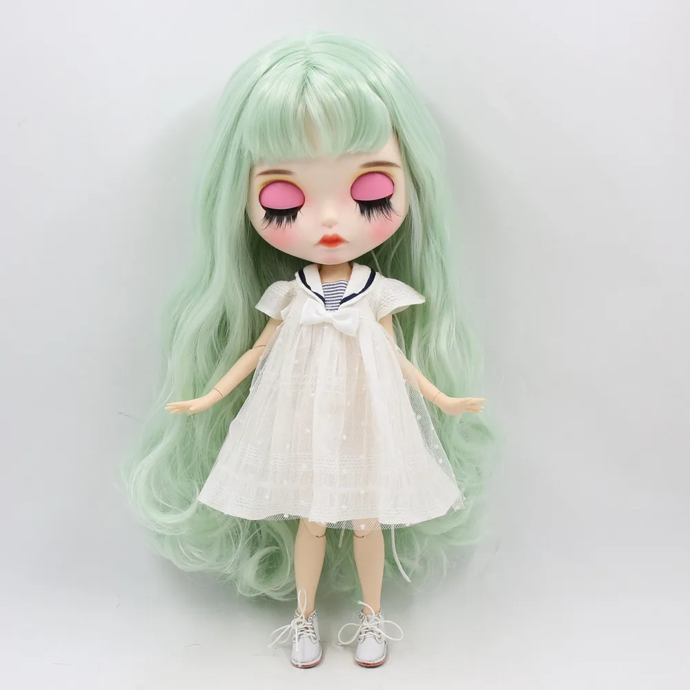 Одежда для 1/6 Blyth doll, милое газовое платье с бантом и вырезом, подарок для девочки, ледяная игрушка BJD