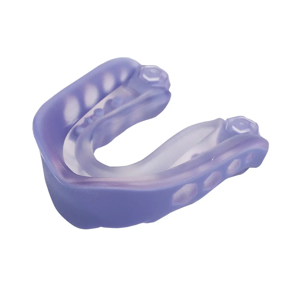 Спорт EVA мундguard Gum Shield экологический Бокс Рот guard безопасности зубы полости рта ясный тхэквондо взрослых ногами - Цвет: Blue