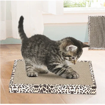 

Corrugated Paper Cat Scratcher Cardboard Catnip Kittens Scratch Board Scratching For Cats Pet Cat Scratching Mat Pet Supplies