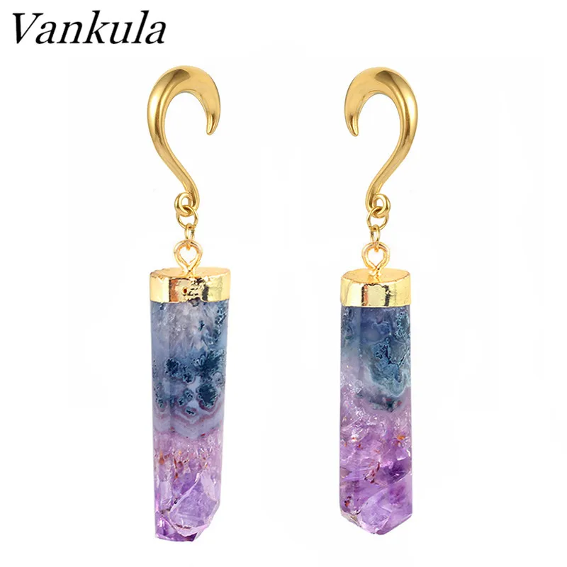 Vankula 316L ушные заглушки из нержавеющей стали туннели новые растяжки для тела