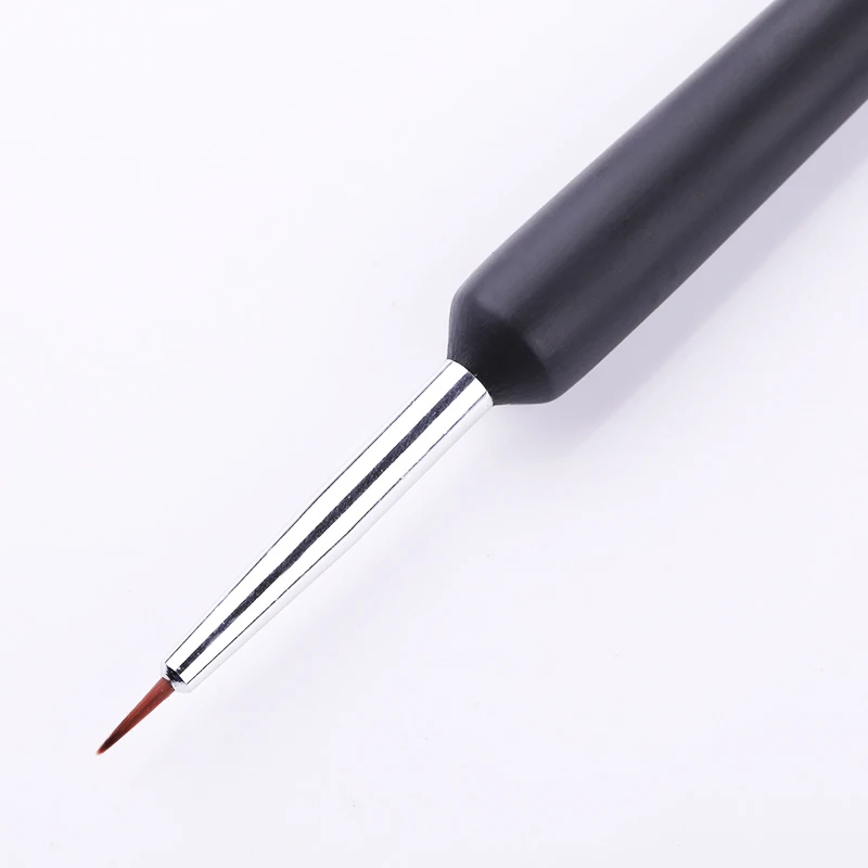 3 шт./комплект Ручка для подводки ногтей для рисования УФ-Гелевая Кисть черная ручка кисти для ногтей Инструменты акриловая ручка для рисования Инструменты для дизайна ногтей