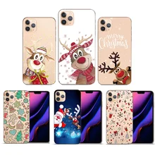 

Christmas Elk Phone Case For Huawei Nova 6se 7i 3i 2i Mate 10 P40 Lite Y9A Y7A Y9S Y6 Pro 2019 Cartoon Animals Soft Cover