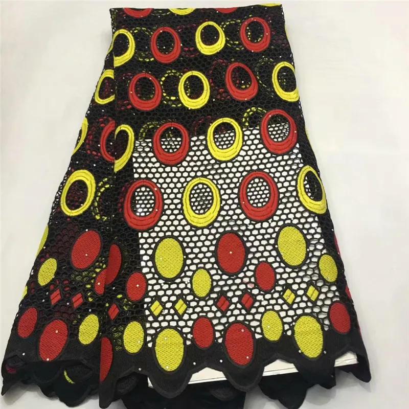 Новейший дизайн африканская кружевная ткань высокое качество нигерийский французский гипюр шнур кружевная ткань с камнем для свадебного платья E14-78