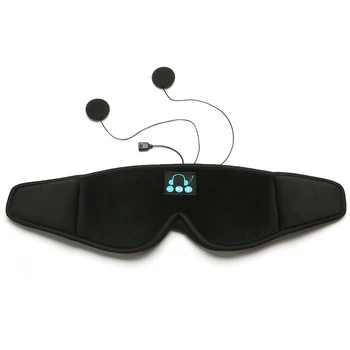 

1Pcs 3D Sleep Mask Eyeshade Cover Bluetooth 5.0 wireless stereo earphone 3D sleep mask soft sleep earphones sleep eye mask