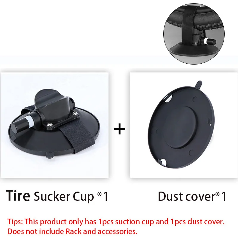 1pcs Tire Sucker ROCKBROS, на присоске, на крышу, для велосипеда, для переноски автомобиля, велосипедная стойка, быстрая установка концентратора, MTB, для шоссейного велосипеда, Универсальные Стойки, вакуумный аксессуар - Цвет: 1pcs Tire Sucker