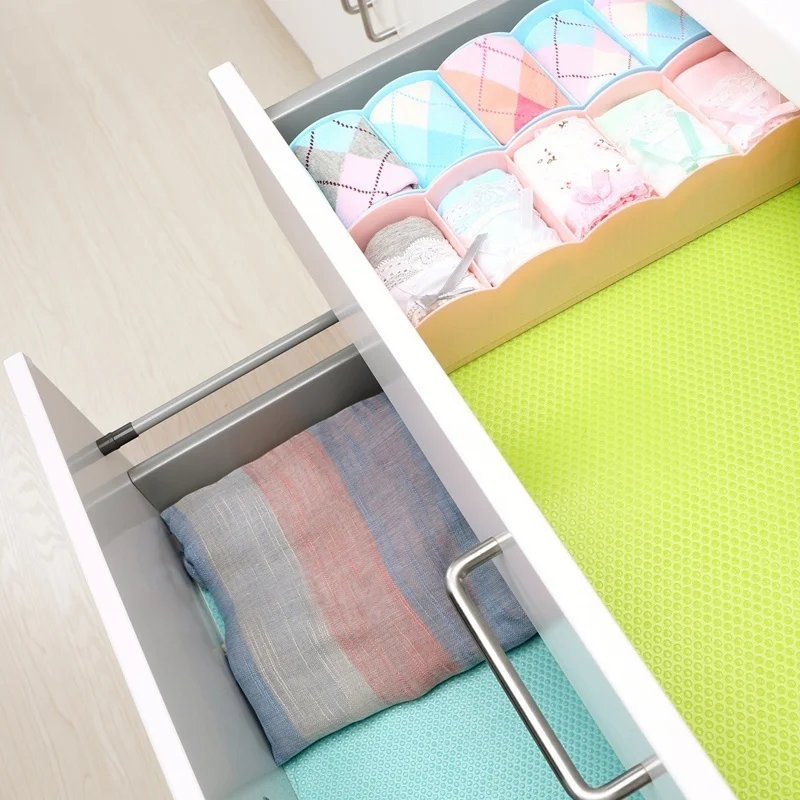 

1 Pc Fridge Antibacterial Antifouling Mildew Moisture Absorption Pad Refrigerator Mats Kitchen EVA 3 Colors Blue Green Pink