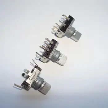 

5pcs/lot pjiap switch EC11 without switch 30-bit rotary coding five-pin encoder