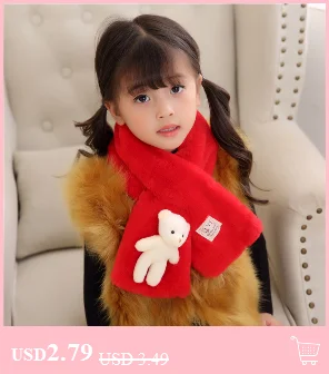 Новинка в Корейском стиле, детский шарф для девочек, для мальчиков «ромбы двойной Слои утолщенный зимний шарф теплый вязаный шерстяной уплотнительное шарфы хомут для детей