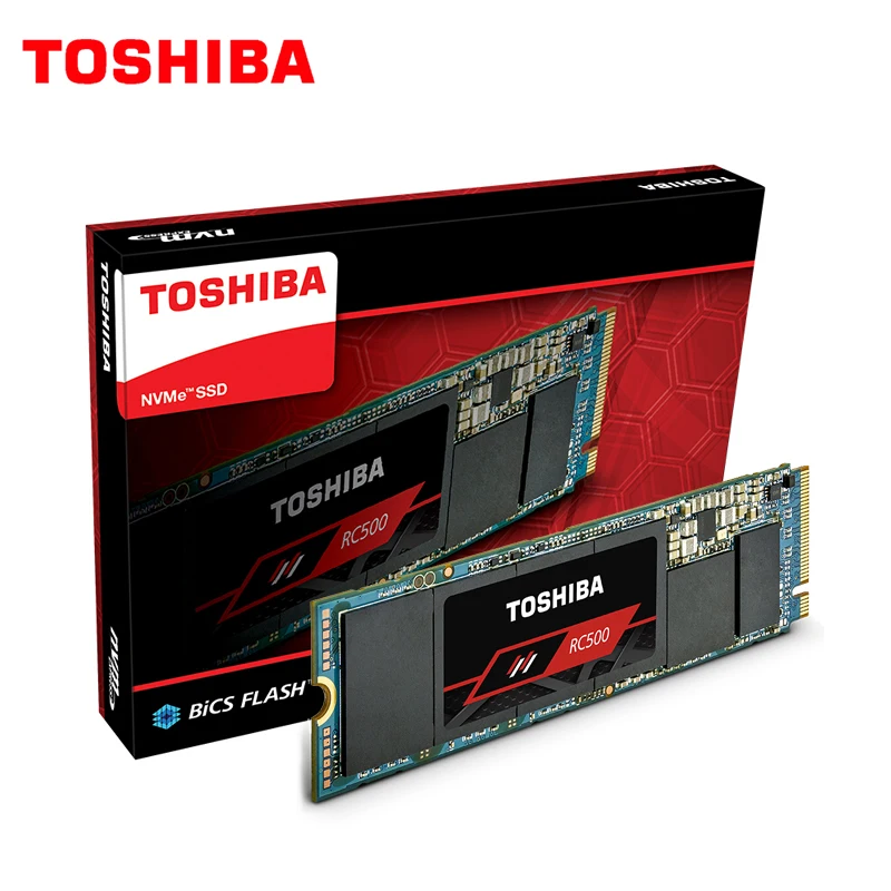 TOSHIBA RC500 NVMe твердотельный накопитель 250 ГБ 500 Гб внутренний SSD M.2 2280 жесткий диск 3D