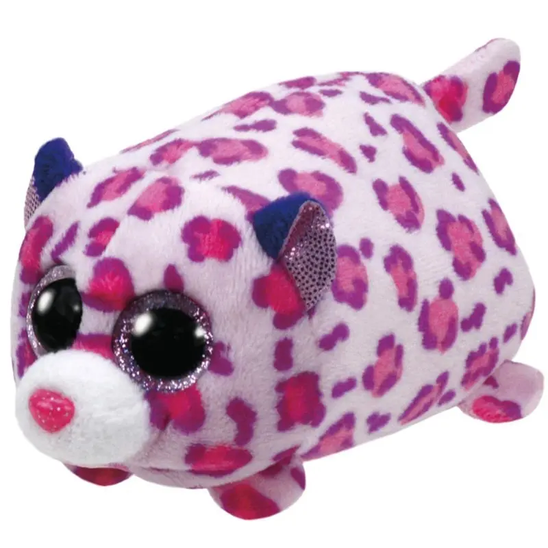 Ty плюшевый игрушки для животных, собака, коала, леопард, тигр, дракон, экран, чистая кукла, Щенячий патруль, Скай Маршалл и Чейз, Зума, скалистый щебень - Цвет: Pink Leopard