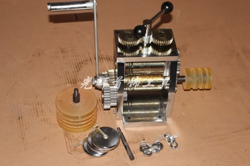 

Diy jeweler Hand Operated Rolling Mill For Ring Bracelet Making Jewelry Bending Machine