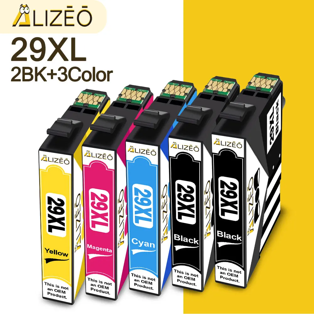 toner cartridge ALIZEO T2991 Ink Cartridge with Lasted Chip Compatible for Cartouche Encre Epson XP235 XP247 XP245 XP332 XP335 XP342 XP345 latest ink tank printer Ink Cartridges