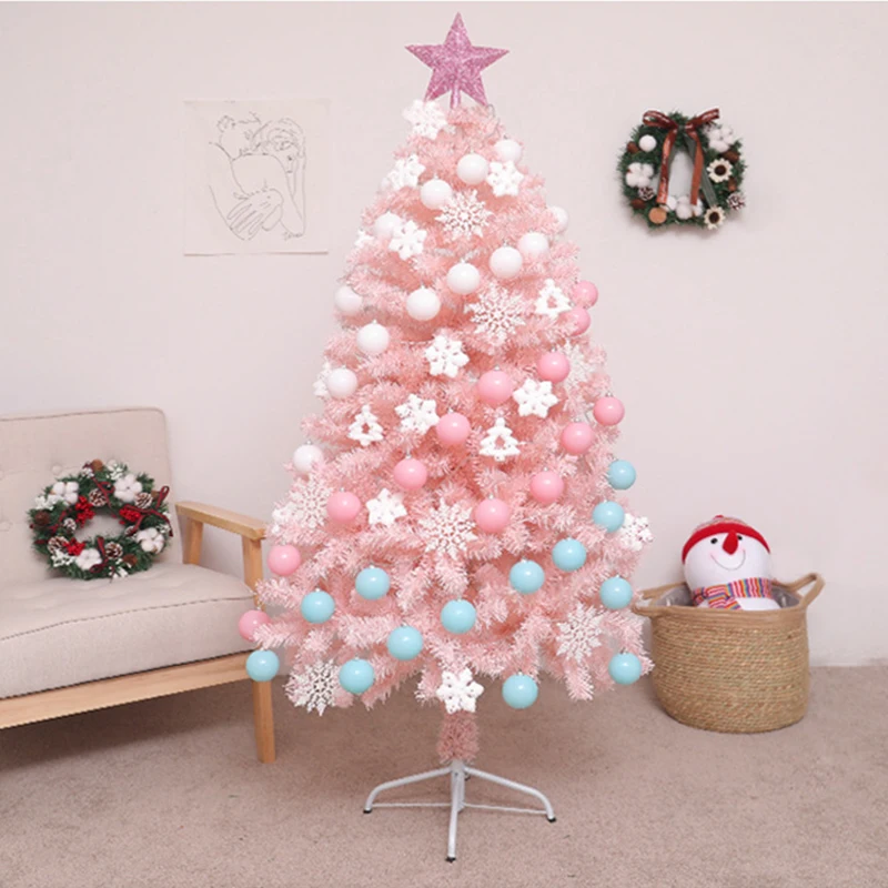 60/120 см DIY Рождественская елка с светодиодный светильник Подарки на год детские игрушки искусственное дерево настенные подвесные украшения Рождественский Декор для дома - Цвет: Package