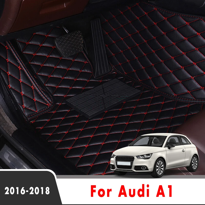 Автомобильные напольные коврики для Audi A1 2018 2017 2016 искусственные фотоаксессуары