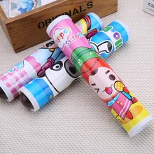 Цзи Чжоу творческий мультфильм детская развивающая игрушка кристалл волшебная фантазия мир калейдоскоп смешанный