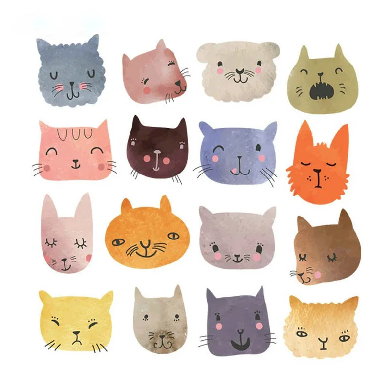 

Cute Cartoon Animal pattern Clothes Stickers Easy Print A-level Iron On Patch Washable Eco-friendly Heat Transfer Patch​ 1 pcs