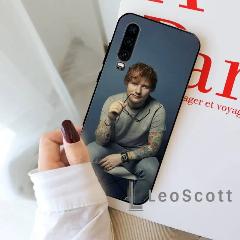 Ed Sheeran Ốp Lưng Điện Thoại Huawei Honor Giao Phối P 9 10 20 30 40 Pro 10i 7 8 Một X lite Nova 5T huawei snorkeling case