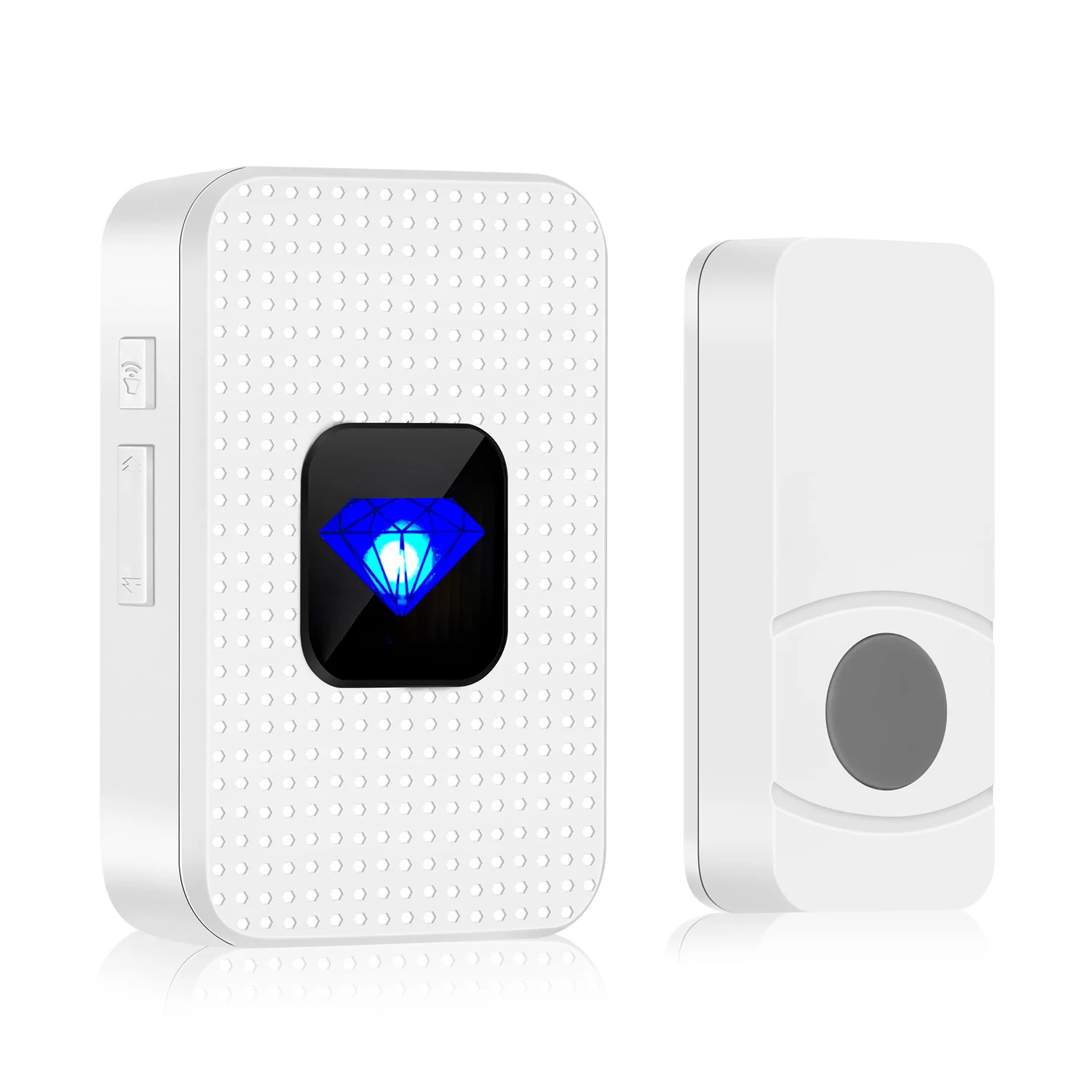 Outdoor Wireless Doorbell Security Calling Button Ofiice Home Door Bell IP55 Waterproof Smart LED Light Receiver Welcome Bells 