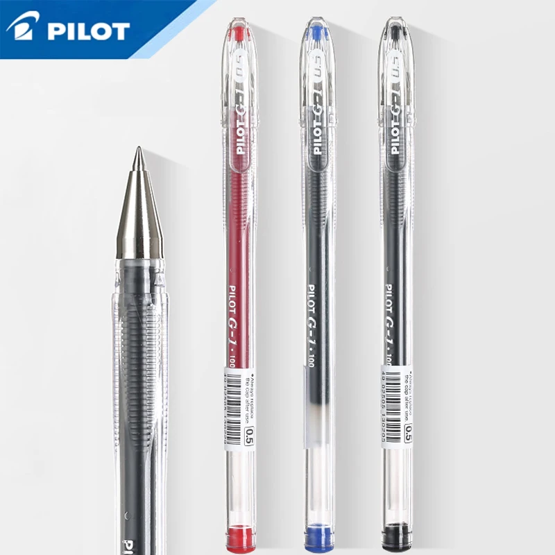 12 шт. гелевая ручка PILOT BL G1 5T для студентов Офисная Штамм 0 5 мм|Гелевые ручки| |
