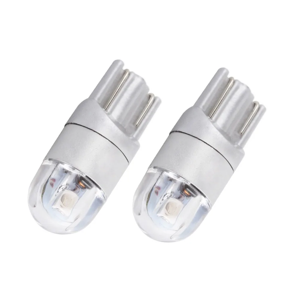 2 шт. T10 W5W светодиодный лампы 3030 SMD 168 194 авто Интерьер Купол Чтение светильник сигнала поворота Клин для лампы хвост сторона светодиодный светильник 12V авто