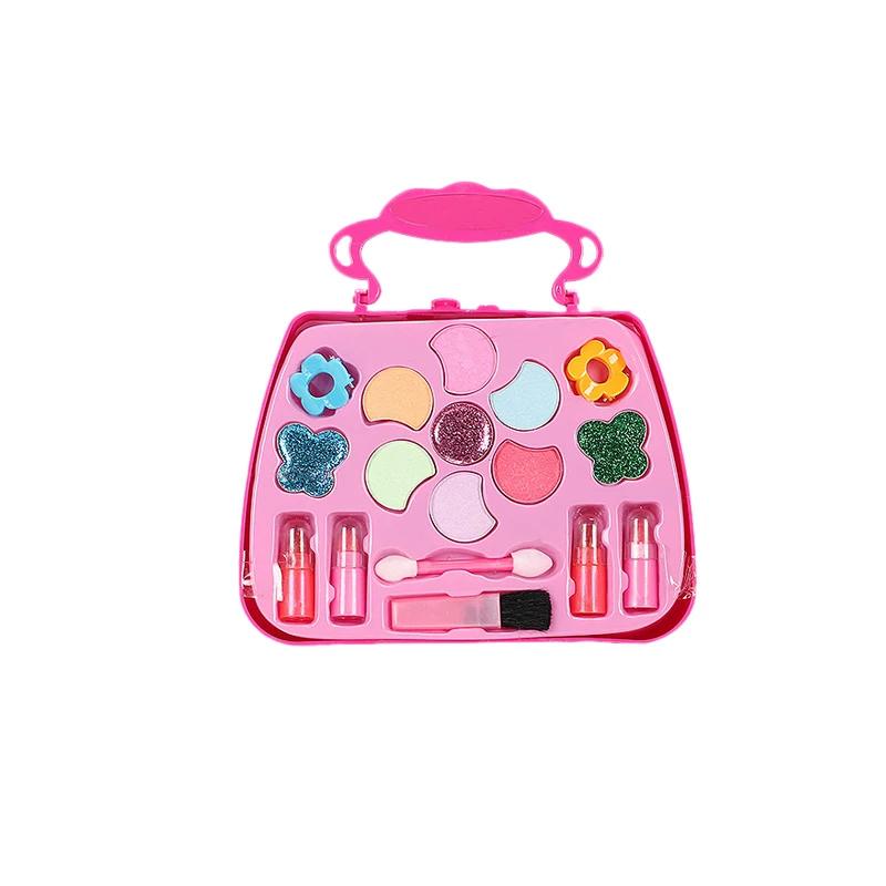 

Children's Cosmetics Princess Girls Simulation Dressing Table Makeup Toy Cosmetics Party Performances Dressing Box Set Children
