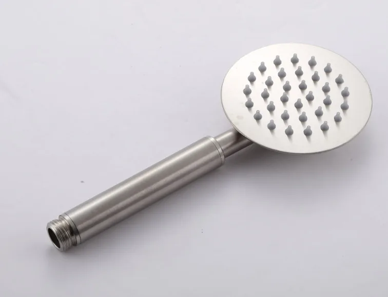 

Ming biao Sanitary Ware 304 Stainless Steel Brushed Hand Spray Small Sun Brushed Hand-Held Manufacturers Wholesale