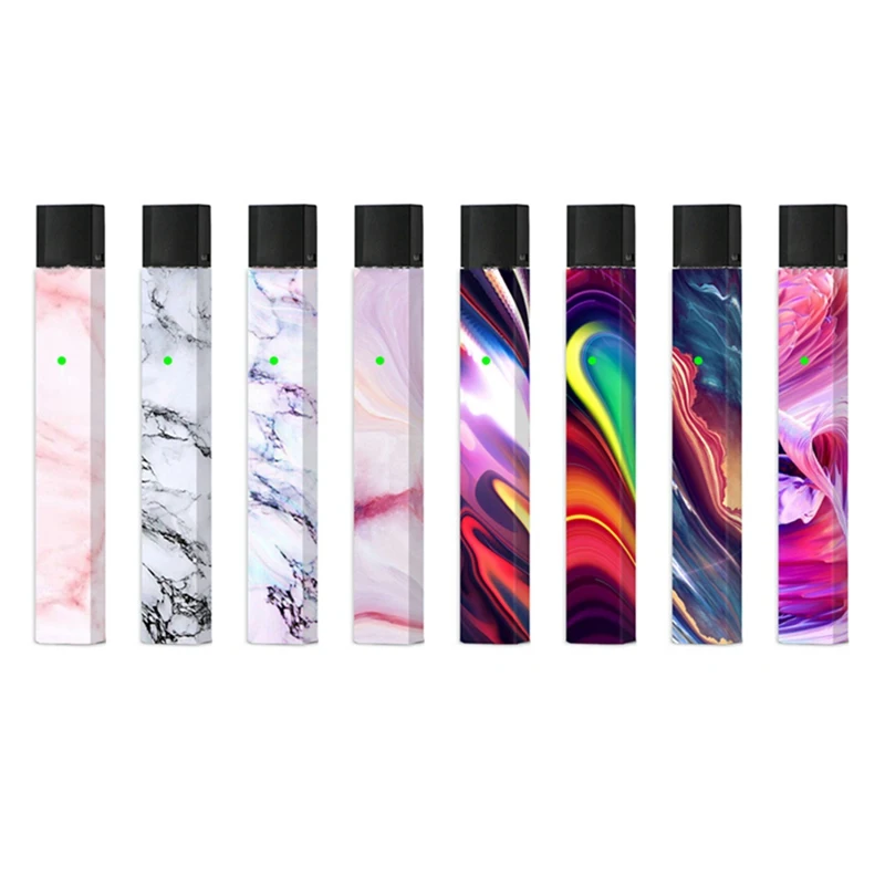

Fashion Thin Star Space Series Marble Frog Film Stickers Case Protective Sticker For Juul