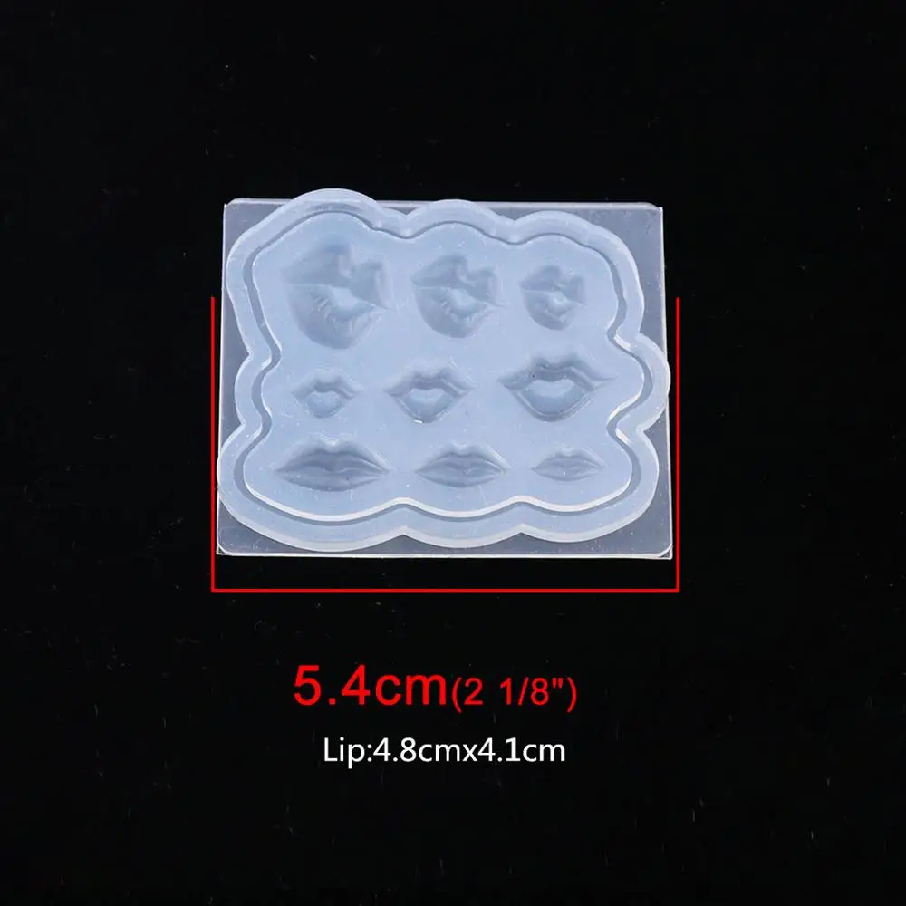 Doreen коробка BSilicone полимерная форма для изготовления ювелирных изделий нерегулярные прозрачные цветы Фламинго рождественские ювелирные аксессуары, 1 шт - Цвет: 3