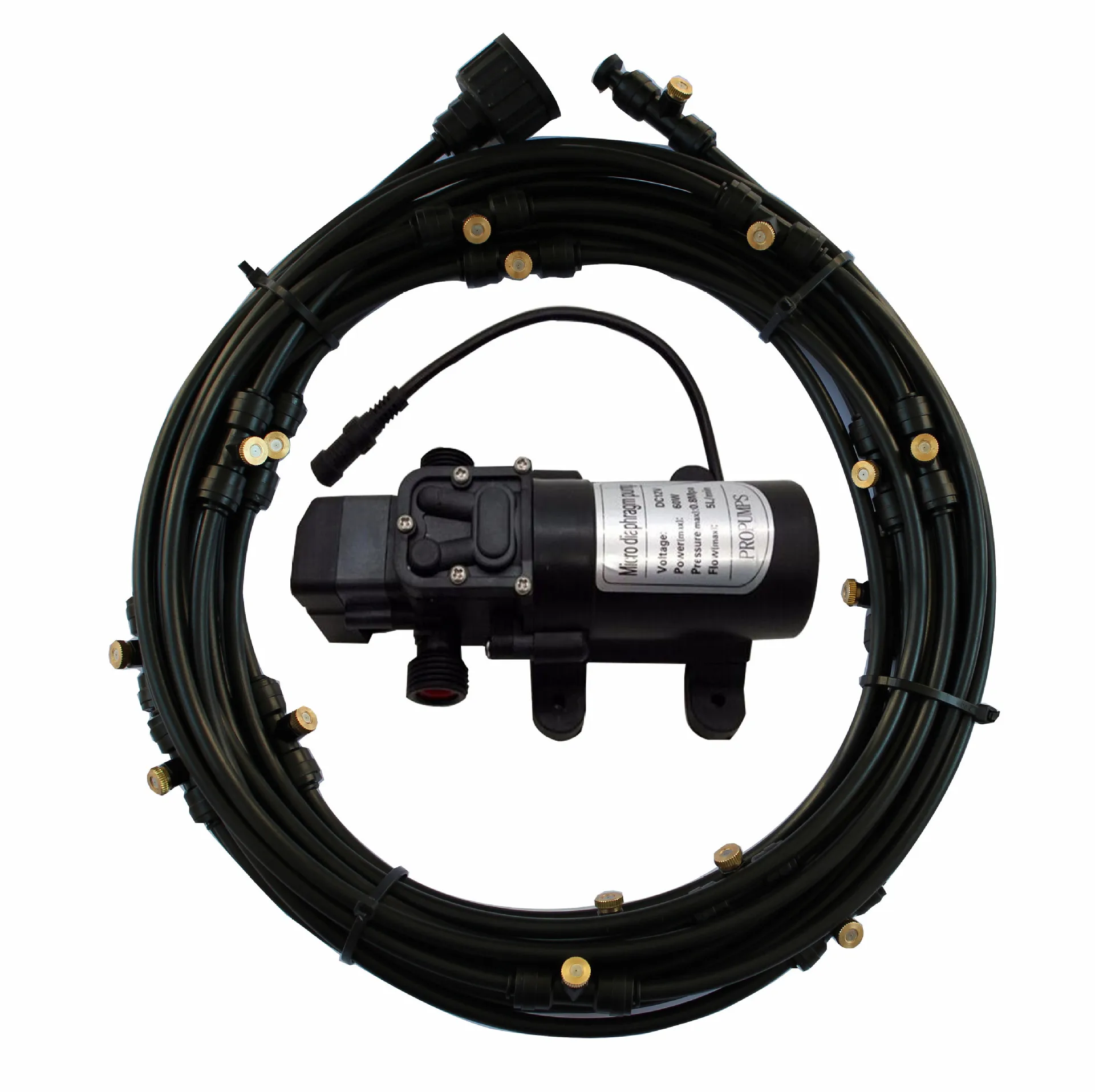 

YS 6m system with pump, Low Pressure Fog system, Low Pressure Misting system
