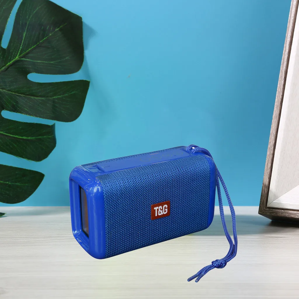 Для Носимых устройств TG-163 Портативный беспроводной Bluetooth стерео звук SDCard динамик для смартфонов Прямая поставка