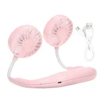 

Lazy Hanging Neck Fan Hanging Neck Lazy Sports Fan Korean Sports Fan Hanging Neck Fan Lazy Fan Usb Charging