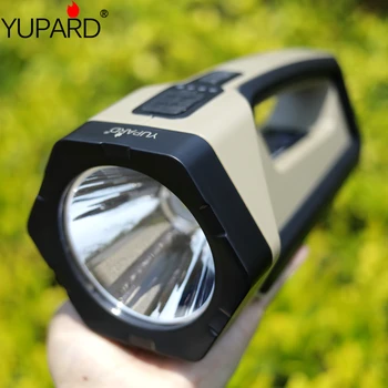 

Spotlight Portable USB Rechargeable XHP50 LED Strong Searchlight Flashlight Waterproof Spot lamp For Camping Miner's lamp