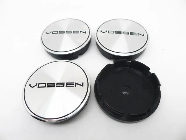 4 stücke 56mm Vossen Auto Rad Center Hub Cap Abdeckung Emblem Abzeichen Aufkleber Hub Auto Styling