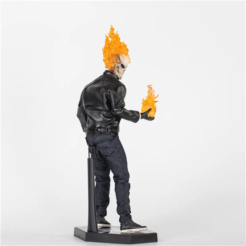 Горячие игрушки Marvel Ghost Rider Johnny Blaze ПВХ Коллекционная Фигурка Игрушки