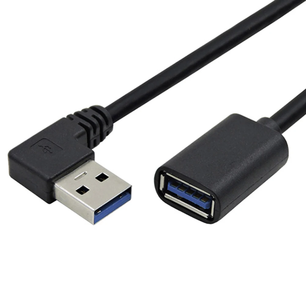 USB 3,0 удлинитель 90 градусов высокая скорость портативный для домашнего офиса бизнеса DOM668