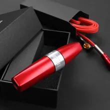 Профессиональная тату-машинка, набор, помада, тату-ручка, тату-пистолет, набор питания, 50 коробка для иголок