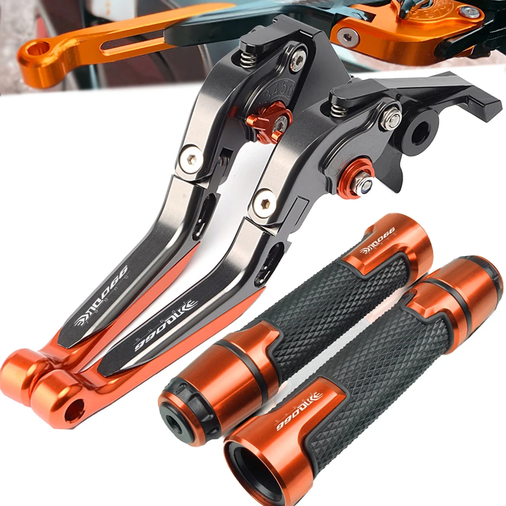 Для KTM 990 Super Duke 2005 2006 2007 2008 2009 2010 2011 2012 мотоцикл регулируемый тормозной рычаг сцепления ручки Рули