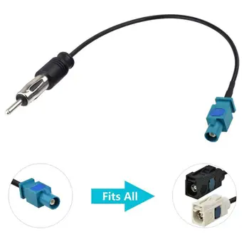 

DAB Aerial Cable Fakra to Din Cable Fakra Z to Din ISO Adaptor Cable Car Radio ISO PC5-100 Cable For FM Aerial DAB Radio