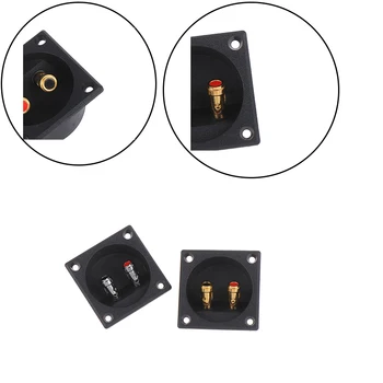 

Speaker Terminal Cup Round Spring Cup Subwoofer Plug Car Stereo Terminal Connector Subwoofers Boxes 1pcs