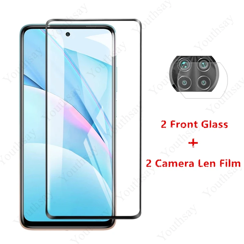 2 шт. для Xiaomi Mi 10T Lite стекло Pro Redmi Note 9s 9 8 8T 9A 9C Закаленное Защитная пленка