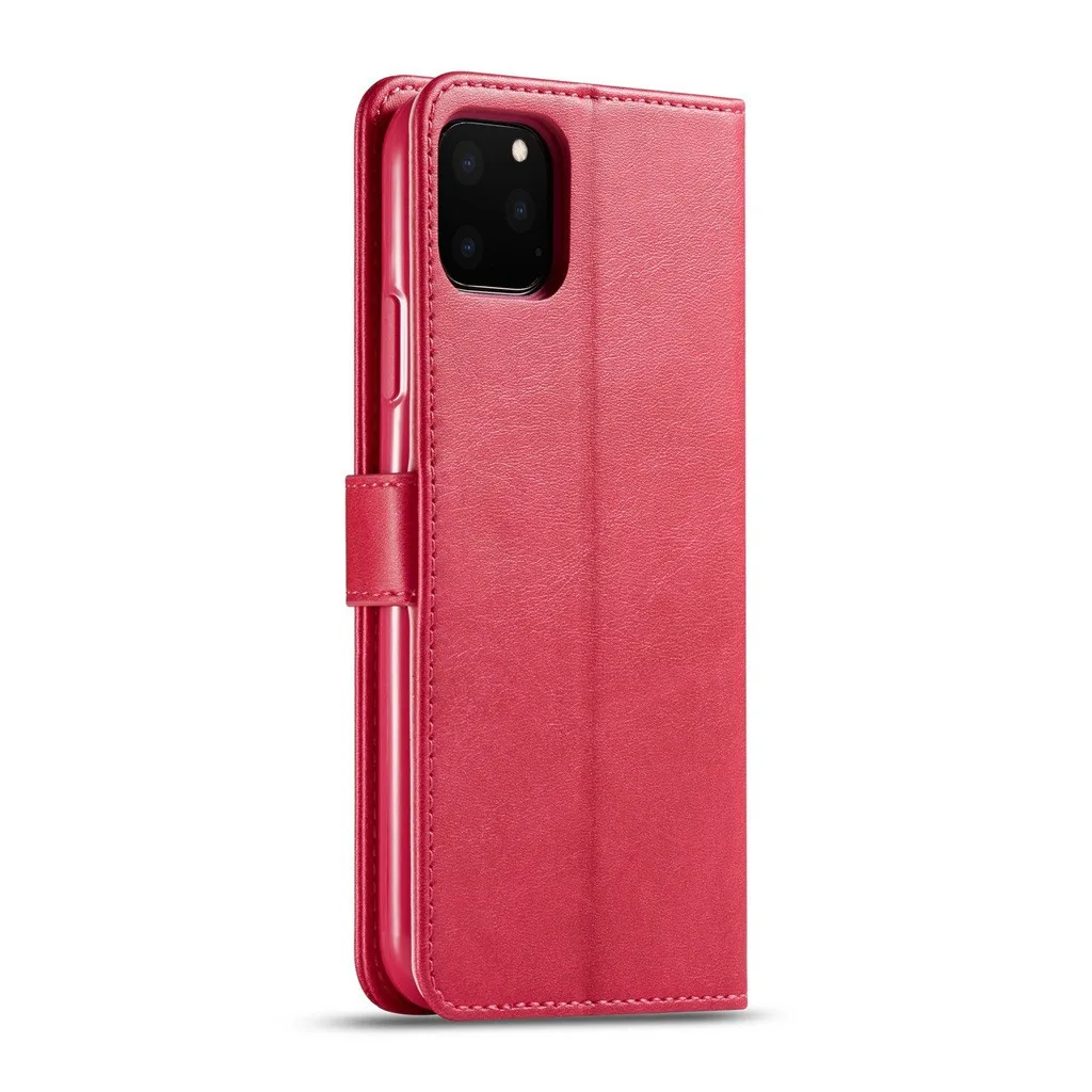 Wallet Case Leather Magnet Flip Cover Case With Card Slot Stand Leather phone Case For iPhone 11 Pro Anti-scratch Phone Case