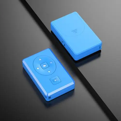 Bluetooth Selfie Afstandsbediening Knop Draadloze контроллер Zelfontspanner камера Stok Release открытый afstandard для телефона - Цвет: Blue