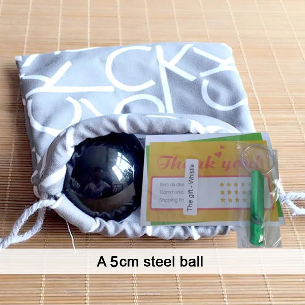 A 5cm steel ball Пара твердых 50 мм/60 мм вареных черных стальных шариков износостойкие и ударопрочные гандбол мяч для упражнений фитнес-мячи - Цвет: A 5cm steel ball