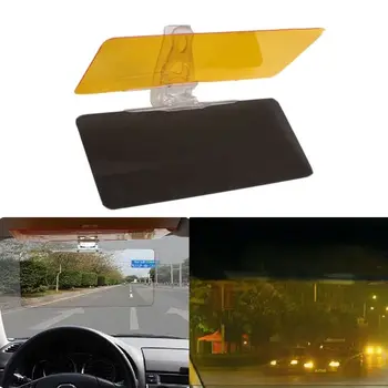 

wupp Car Sun HD vision Visor Day/Night Anti Glare Visor Shade Driving HD UV Fold Flip Down Sun Vision Car Glasses Clear View