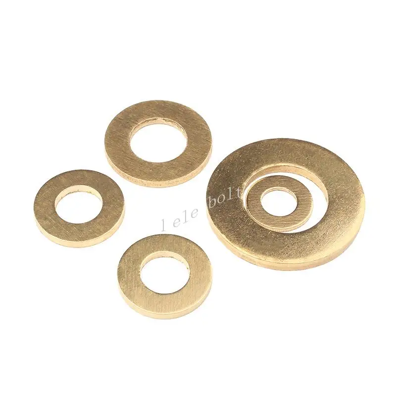 M3 M4 M5 M6 M8 M10 M12 M14 Brass Copper Flat Washer Plain Gasket gasket | Обустройство дома