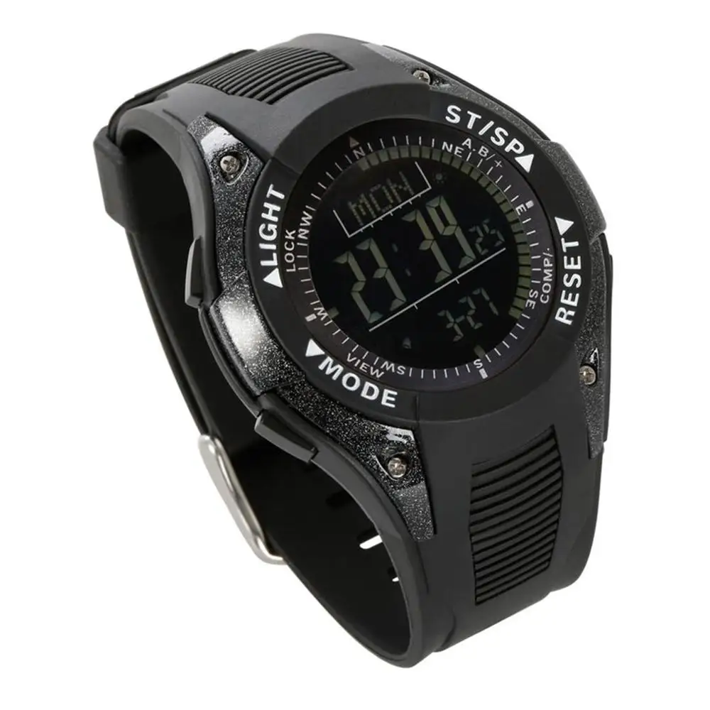 Новинка, Модные Смарт-часы с Bluetooth, водонепроницаемые Смарт-часы K1, легкие наручные часы с сердечным ритмом - Цвет: black