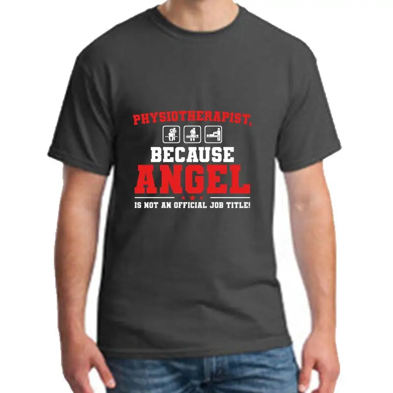 

Cute Angel Job Physical Therapist T Shirt t-shirt XXXL 4Xl 18XL Comical Punk Style hilarious men t shirt tee